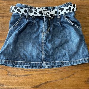 Gymboree Denim Skirt with attached shorts